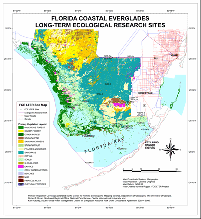Florida Coastal Everglades LTER - GIS Data