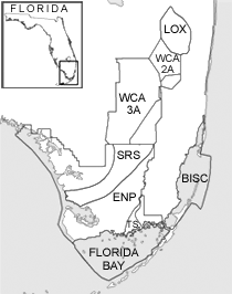 Map of south Florida