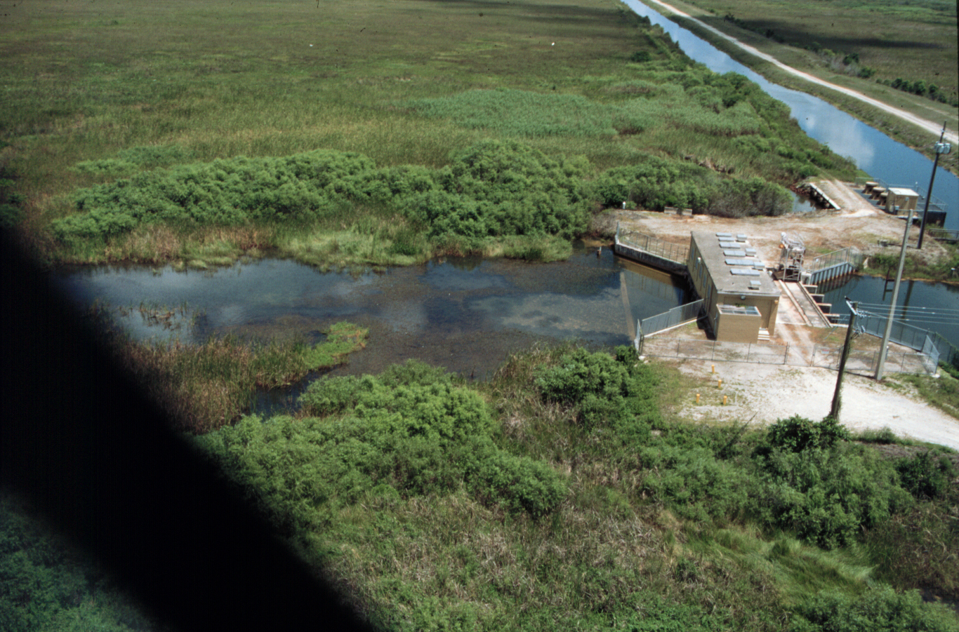 S332 pump station, south of TS/Ph-1 in Taylor Slough