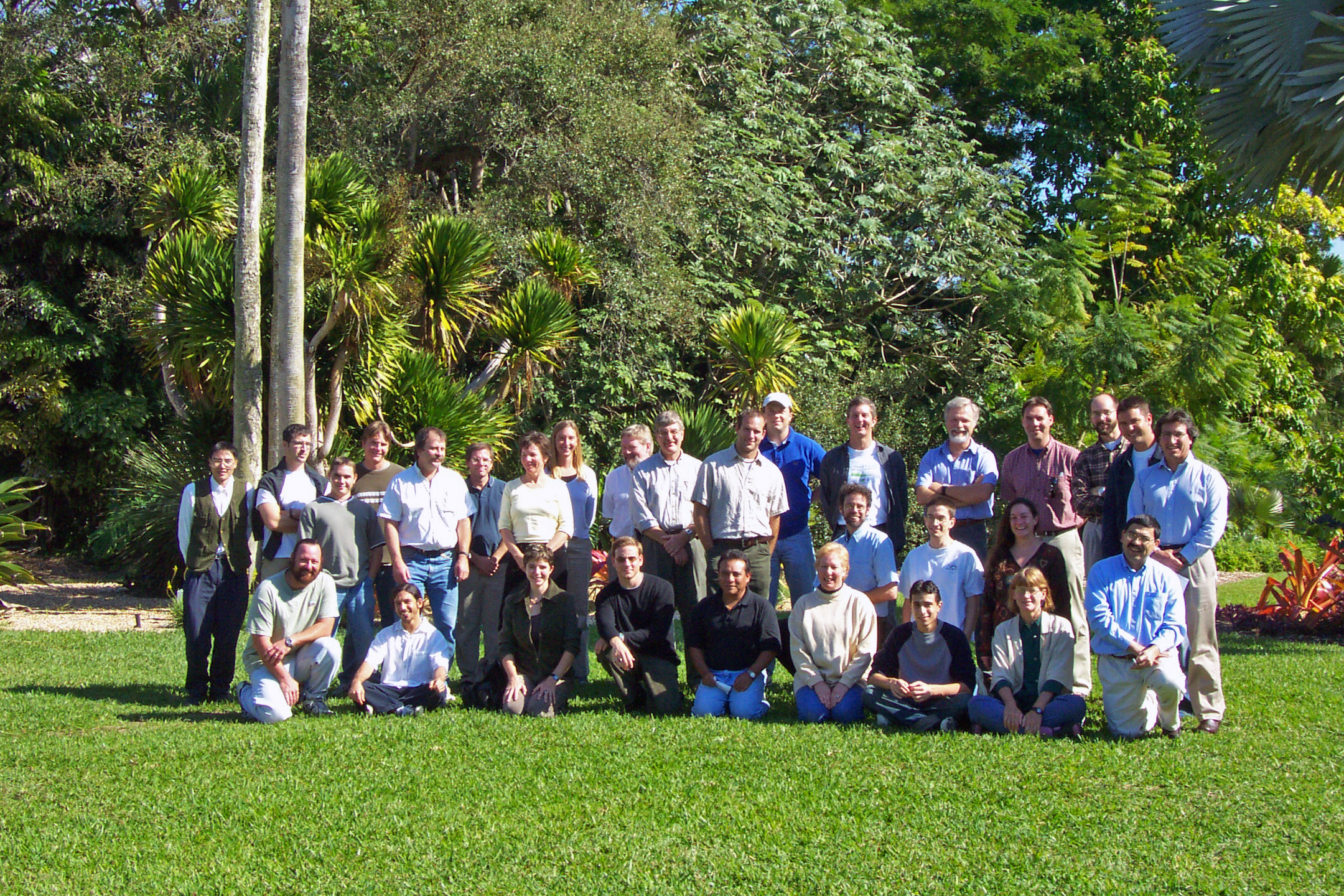 Group photo from the 2003 Florida Coastal Everglades LTER All Scientists Meeting