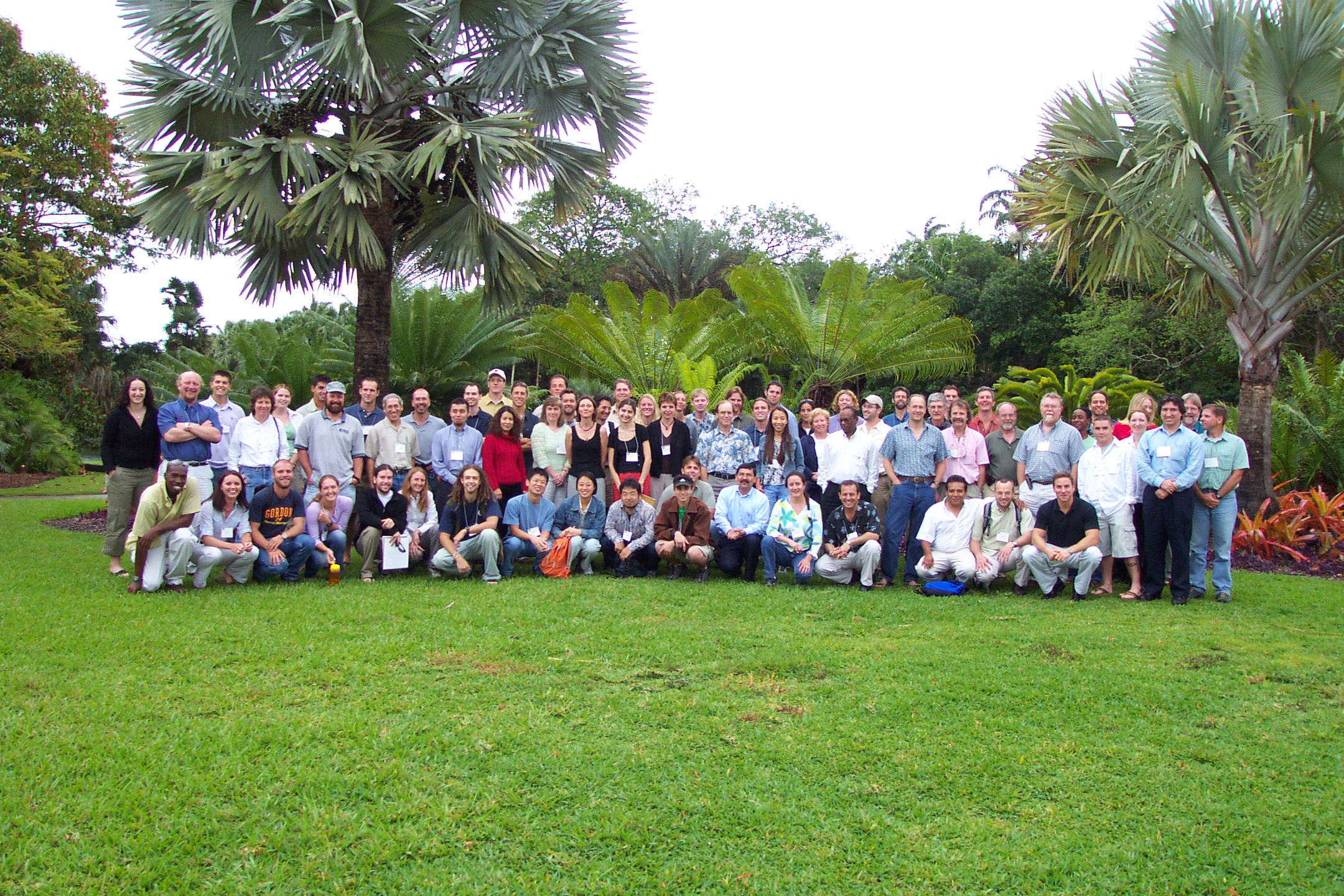 Group photo from the 2004 Florida Coastal Everglades LTER All Scientists Meeting