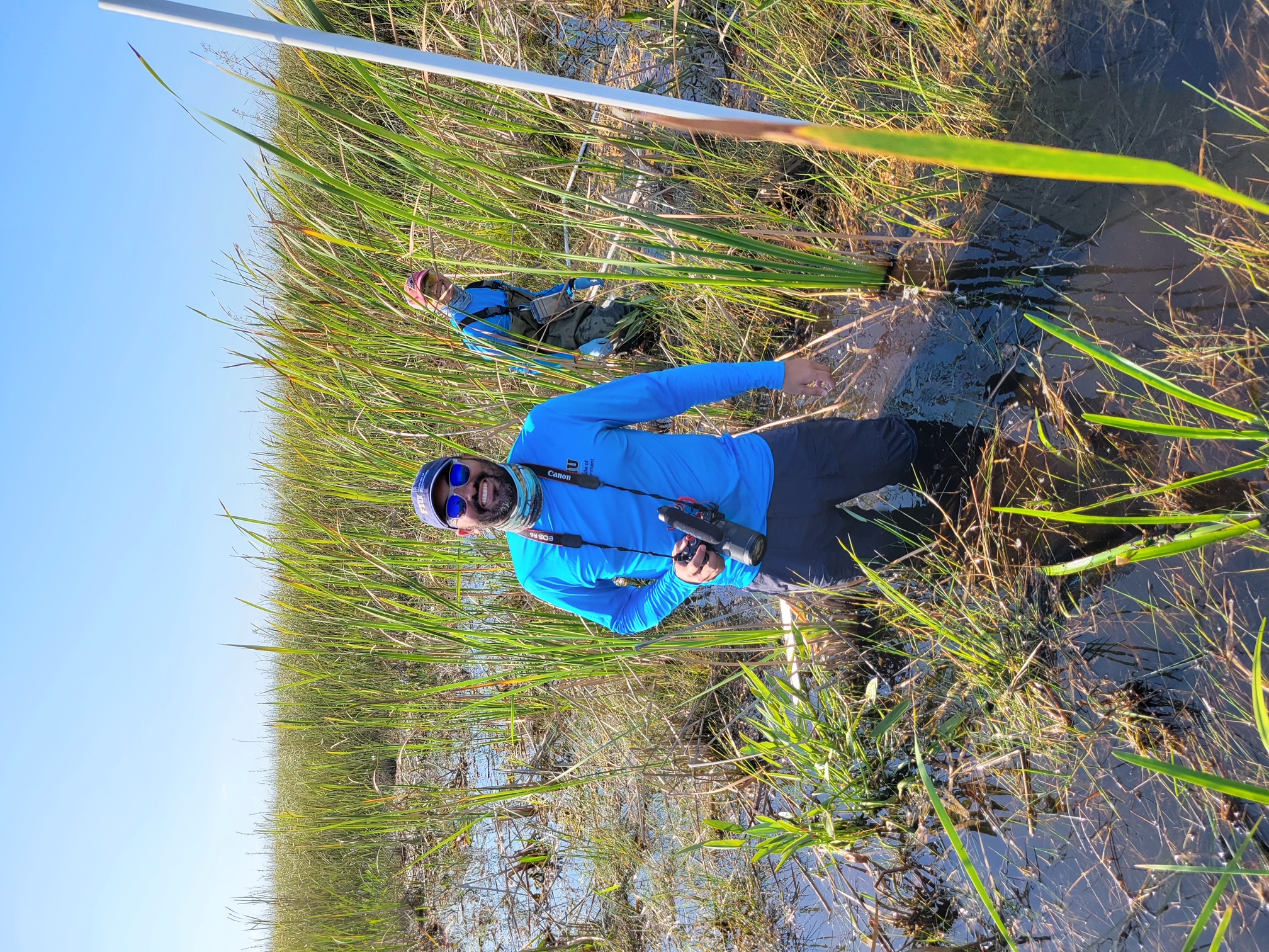 Sampling in Shark River Slough